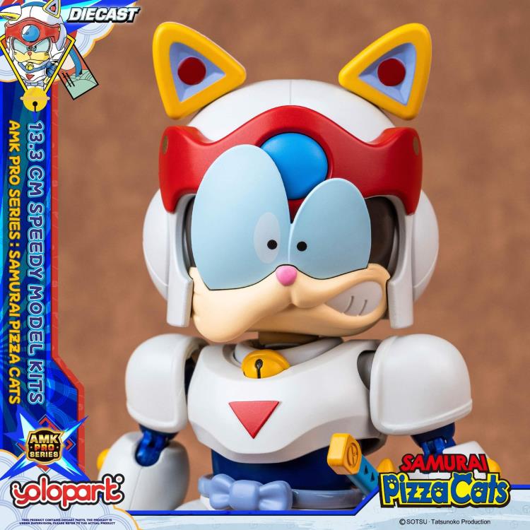 Samurai Pizza Cats AMK Pro Speedy Model Kit Gallery Image 30