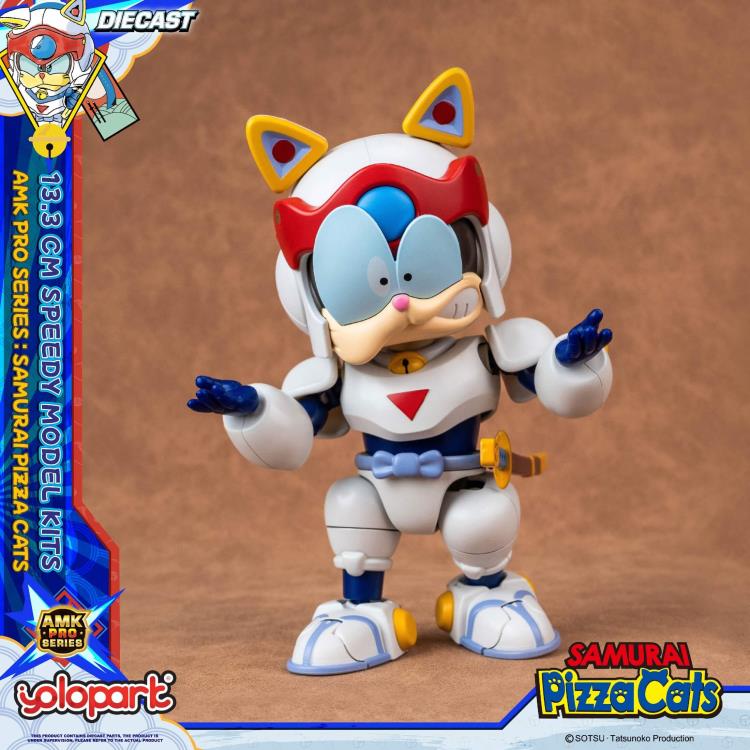 Samurai Pizza Cats AMK Pro Speedy Model Kit Gallery Image 28