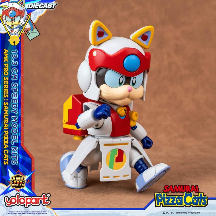 Samurai Pizza Cats AMK Pro Speedy Model Kit Gallery Image 7