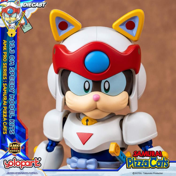 Samurai Pizza Cats AMK Pro Speedy Model Kit Gallery Image 11