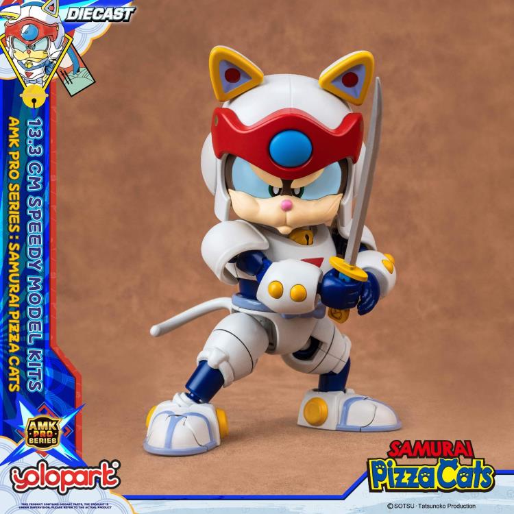 Samurai Pizza Cats AMK Pro Speedy Model Kit Gallery Image 15