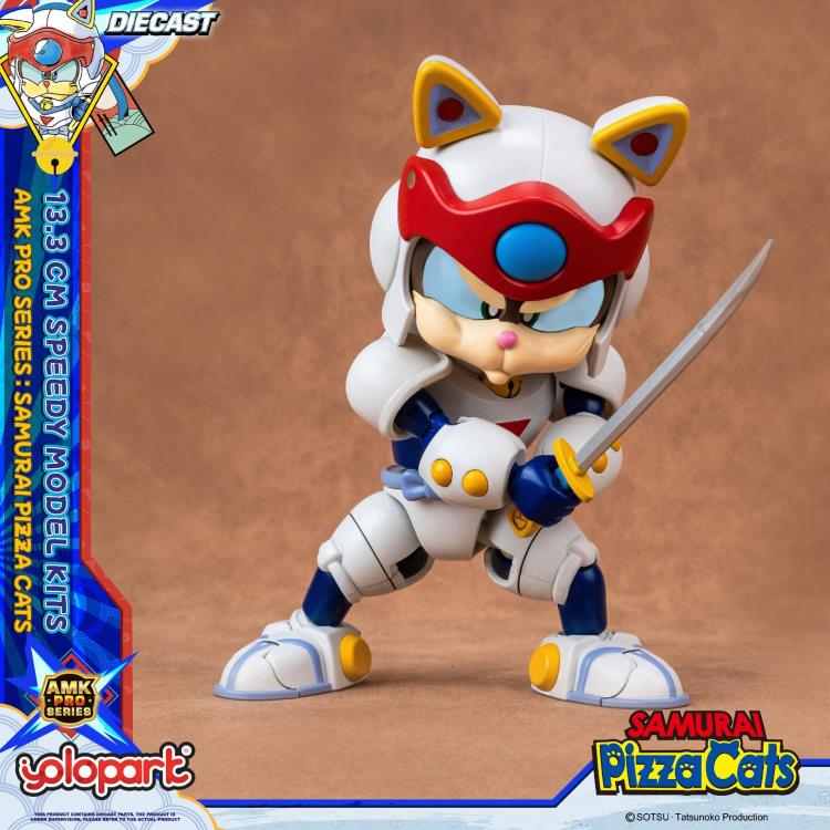 Samurai Pizza Cats AMK Pro Speedy Model Kit Gallery Image 16