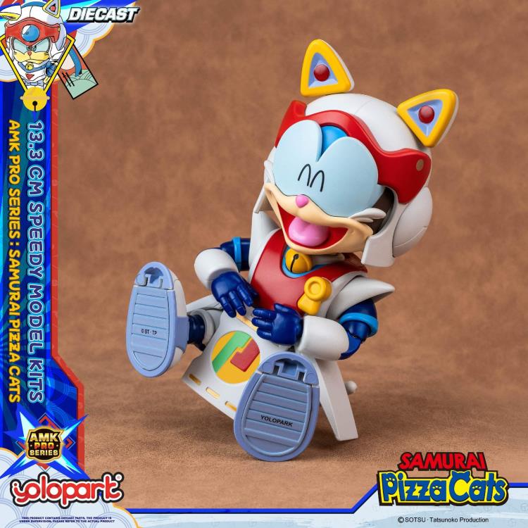 Samurai Pizza Cats AMK Pro Speedy Model Kit Gallery Image 33