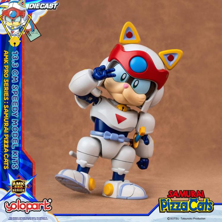 Samurai Pizza Cats AMK Pro Speedy Model Kit Gallery Image 9