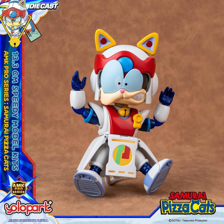 Samurai Pizza Cats AMK Pro Speedy Model Kit Gallery Image 24