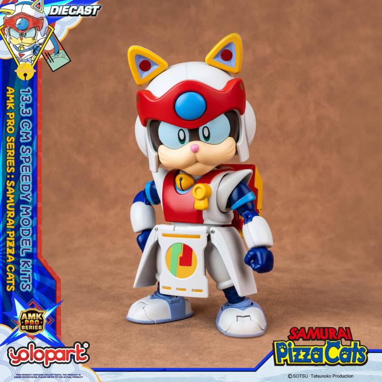 Samurai Pizza Cats AMK Pro Speedy Model Kit Gallery Image 5