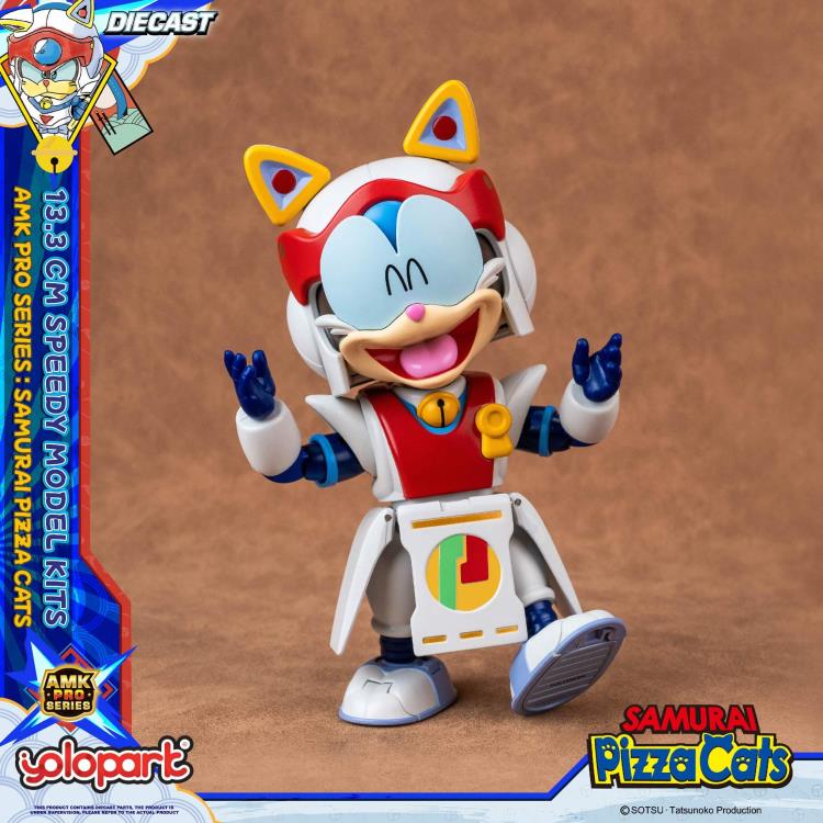 Samurai Pizza Cats AMK Pro Speedy Model Kit Gallery Image 31