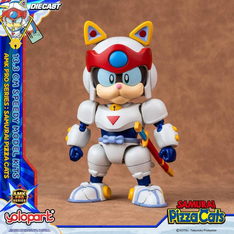 Samurai Pizza Cats AMK Pro Speedy Model Kit Gallery Image 8