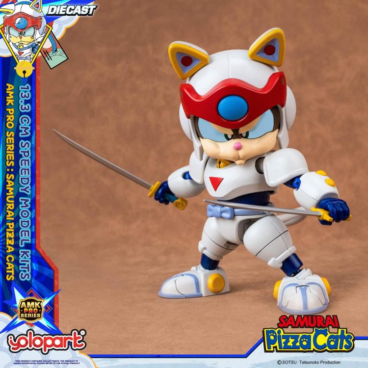 Samurai Pizza Cats AMK Pro Speedy Model Kit Gallery Image 19