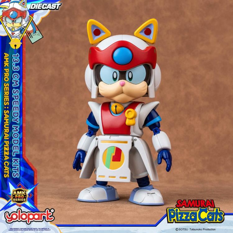 Samurai Pizza Cats AMK Pro Speedy Model Kit Gallery Image 4