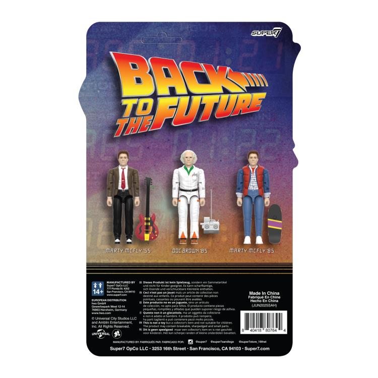 Back to the Future ReAction+ Marty McFly '85 Action Figure