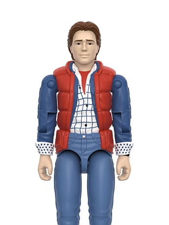 Back to the Future ReAction+ Marty McFly '85 Action Figure Gallery Image 2