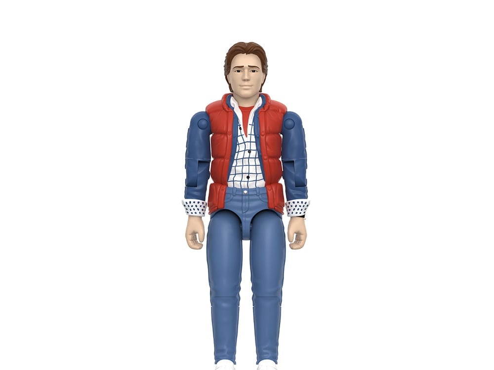 バック・トゥ・ザ・フューチャー　フィギュア Back to the Future ReAction+ Marty McFly '85 Action Figure