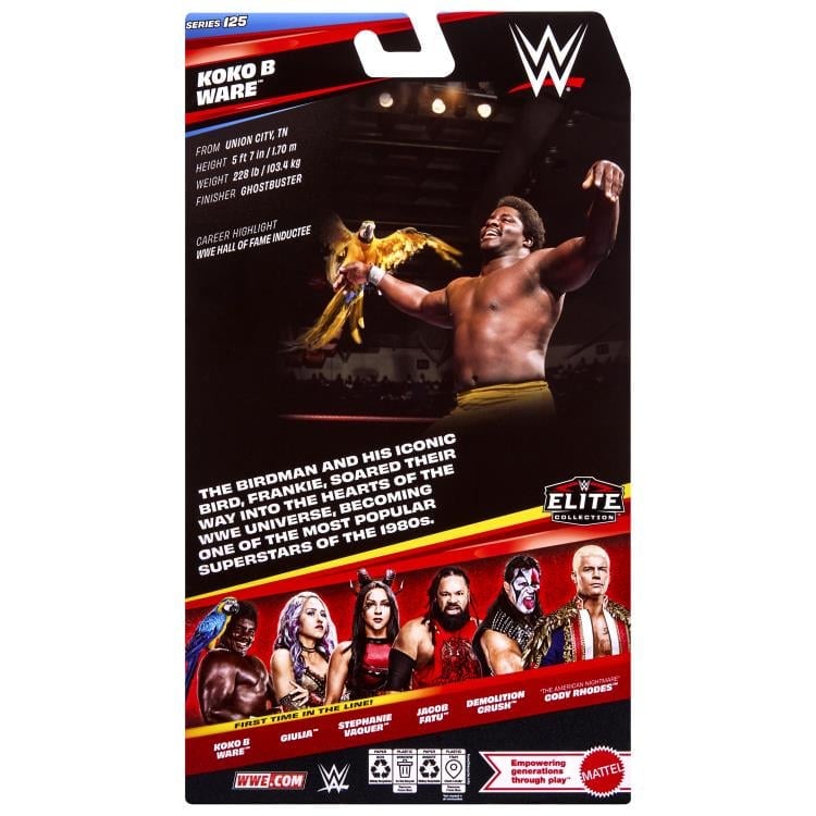 WWE Elite Collection Series 125 Koko B. Ware Action Figure Gallery Image 9
