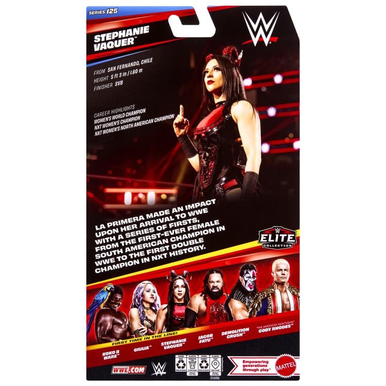 WWE Elite Collection Series 125 Stephanie Vaquer Action Figure Gallery Image 9