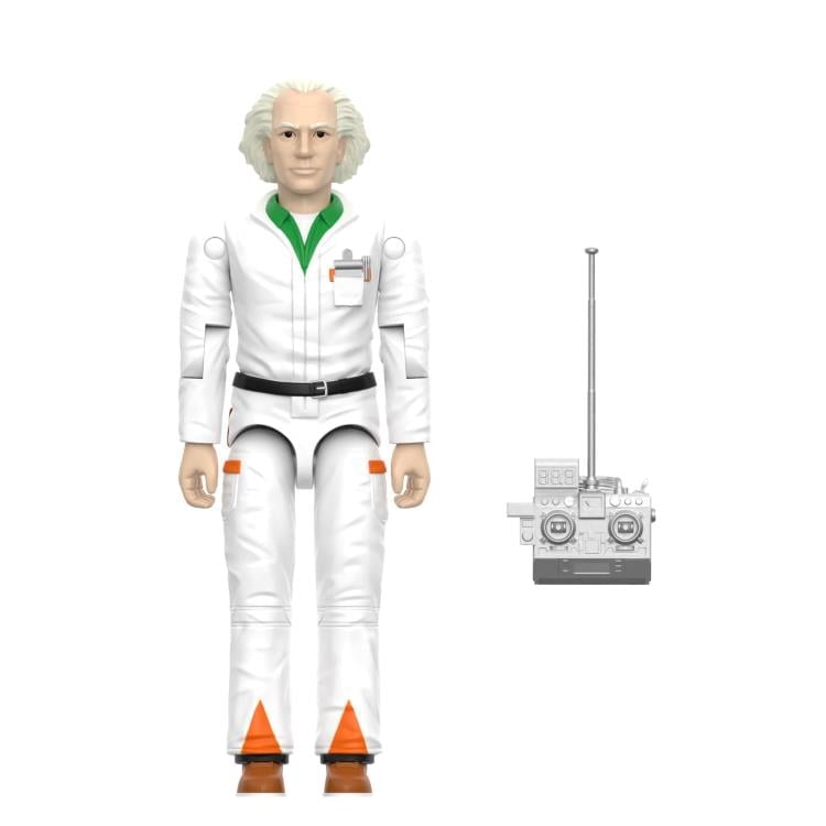 Back to the Future ReAction+ Doc Brown '85 Action Figure Gallery Image 3
