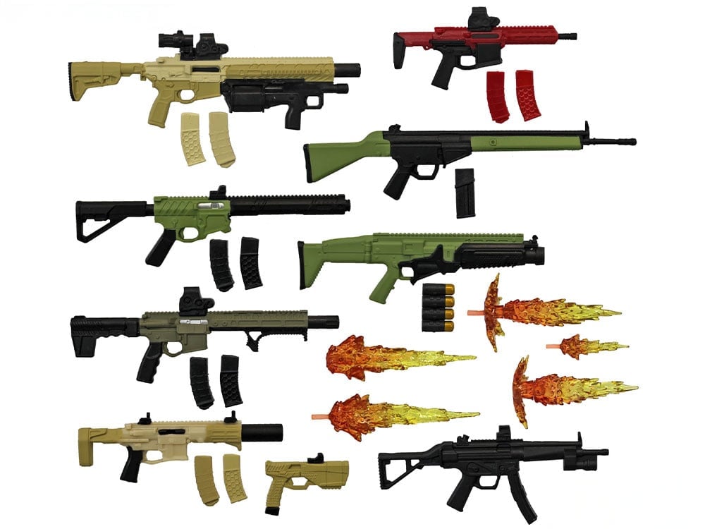 Action Force Weapons Pack (Mike) 1/12 Scale Accessory Set Gallery Image 1