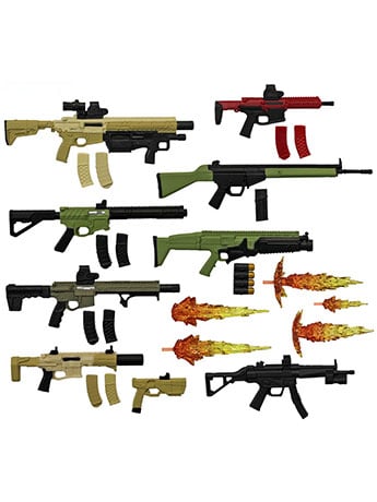Action Force Weapons Pack (Mike) 1/12 Scale Accessory Set Gallery Image 2