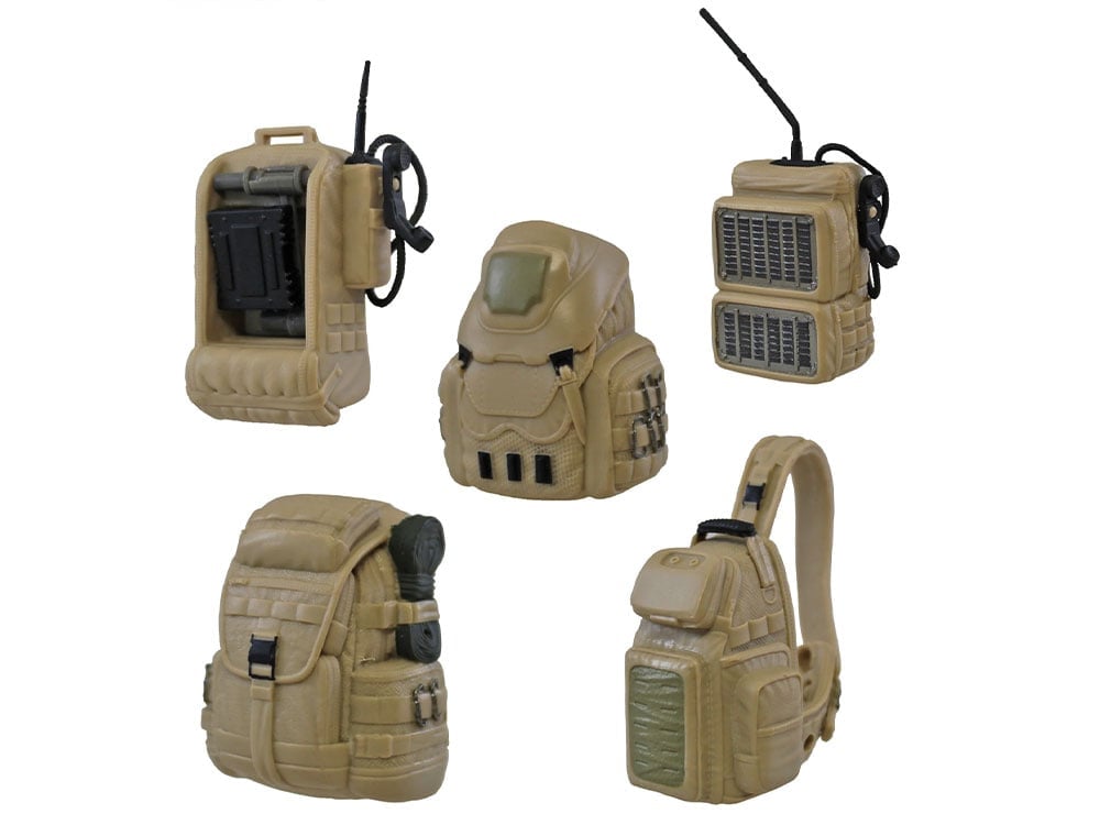 Action Force Backpack (Charlie) 1/12 Scale Accessory Set Gallery Image 1