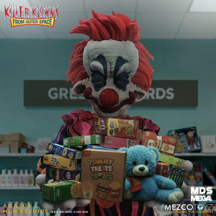 Killer Klowns from Outer Space Mezco Designer Series Mega Scale Rudy Doll Gallery Image 7