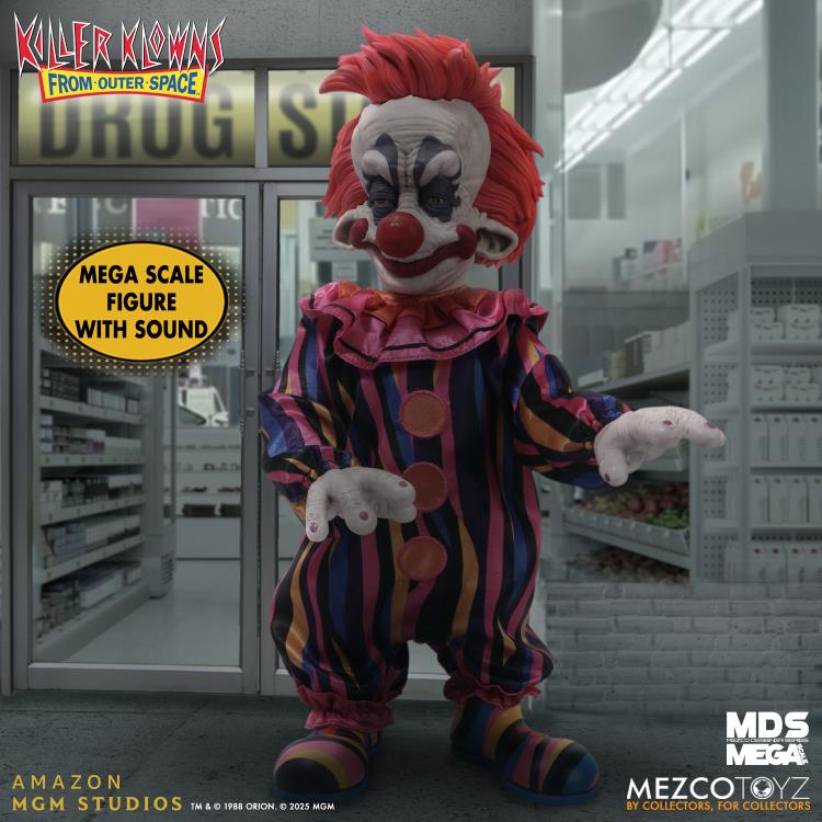 Killer Klowns from Outer Space Mezco Designer Series Mega Scale Rudy Doll Gallery Image 5