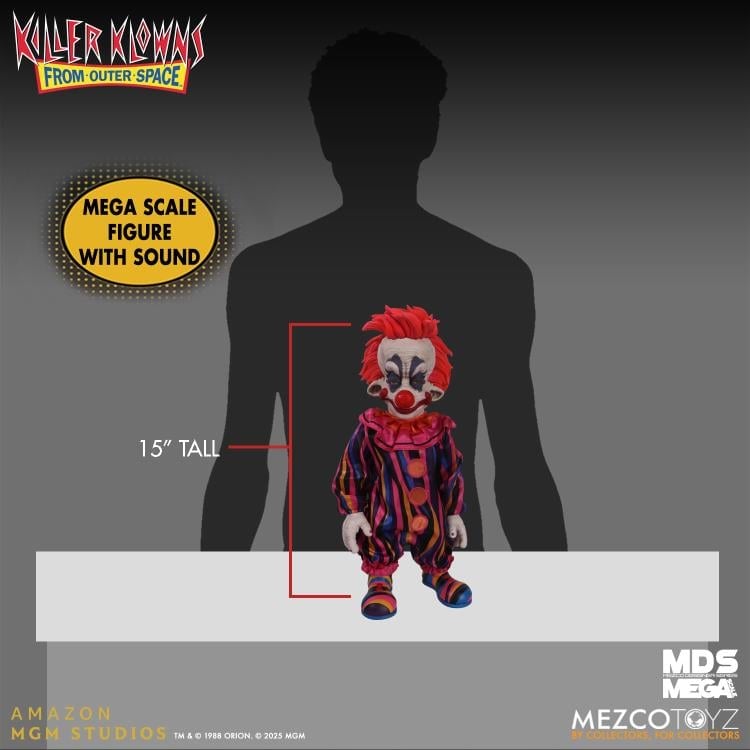 Killer Klowns from Outer Space Mezco Designer Series Mega Scale Rudy Doll Gallery Image 11