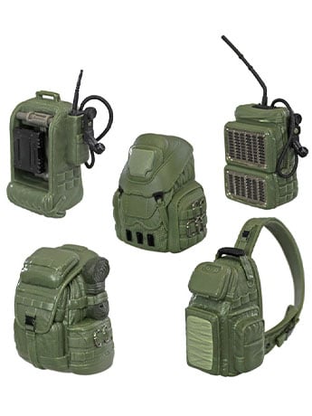 Action Force Backpack (Alpha) 1/12 Scale Accessory Set Gallery Image 2