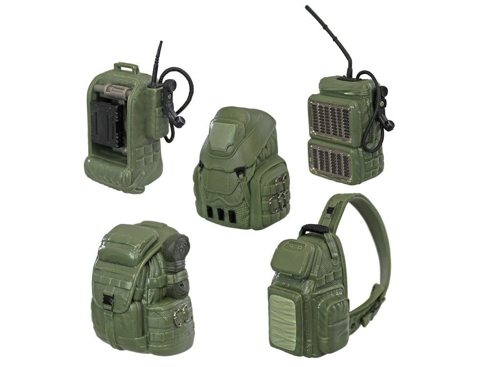 Action Force Backpack (Alpha) 1/12 Scale Accessory Set Gallery Image 1