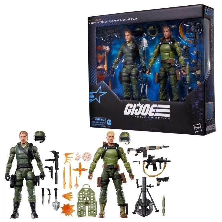 G.I. Joe Classified Series #181 Ralph “Steeler” Pulaski and Short