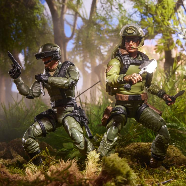 G.I. Joe Classified Series #181 Ralph “Steeler” Pulaski and Short-Fuze Action Figure Set Gallery Image 4