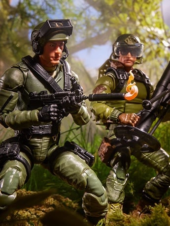 Image of G.I. Joe Classified Series #181 Ralph “Steeler” Pulaski and Short-Fuze Action Figure Set