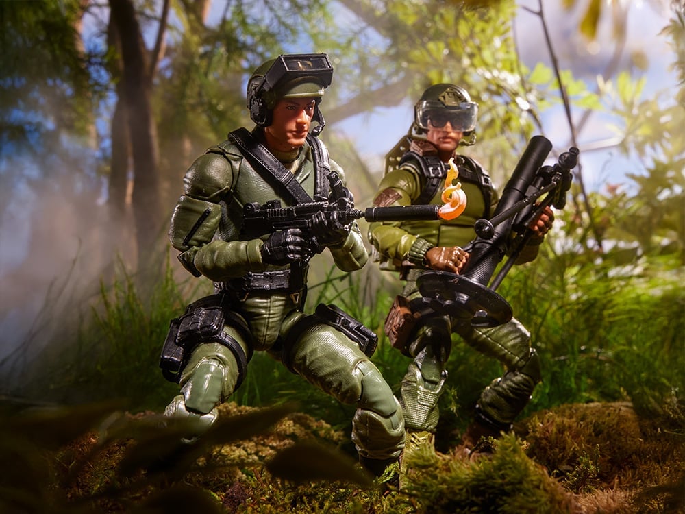 G.I. Joe Classified Series #181 Ralph “Steeler” Pulaski and Short-Fuze Action Figure Set Gallery Image 1