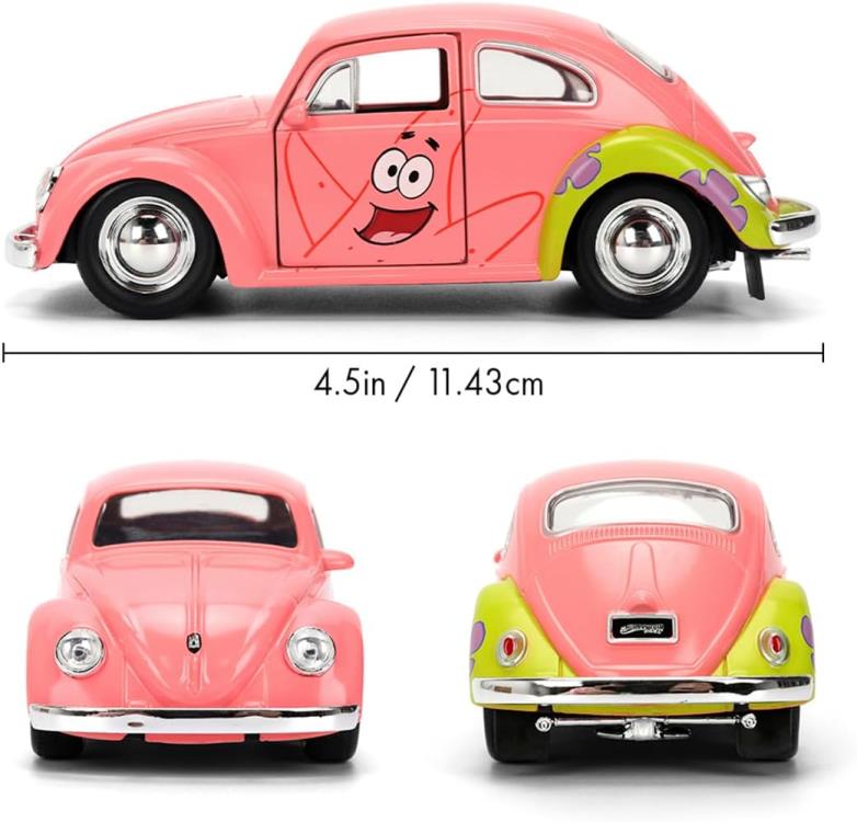 SpongeBob SquarePants Hollywood Rides Patrick Star 1959 Volkswagen Beetle 1/32 Scale Model Gallery Image 7