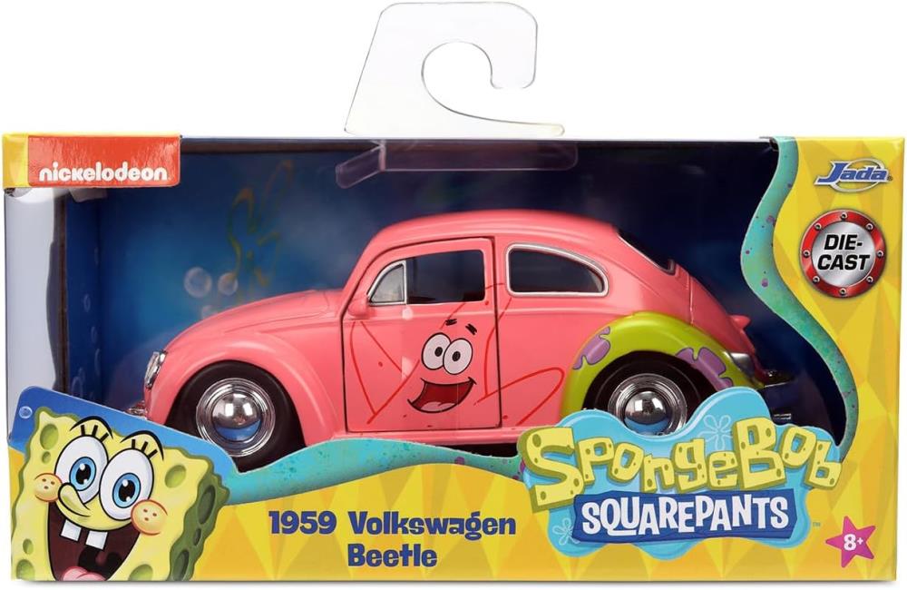 SpongeBob SquarePants Hollywood Rides Patrick Star 1959 Volkswagen Beetle 1/32 Scale Model Gallery Image 8