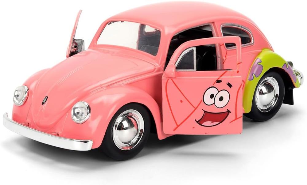 SpongeBob SquarePants Hollywood Rides Patrick Star 1959 Volkswagen Beetle 1/32 Scale Model Gallery Image 6