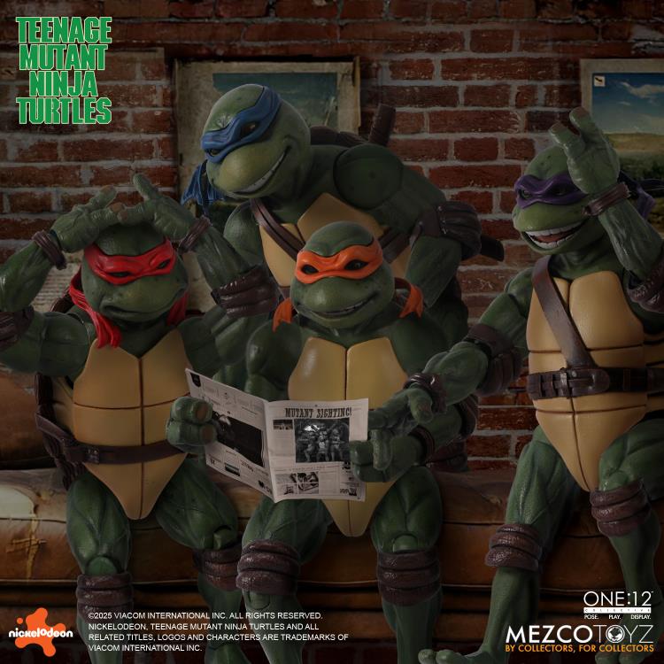 Teenage Mutant Ninja Turtles (1990) One:12 Collective Action Figure Boxed Set Gallery Image 9