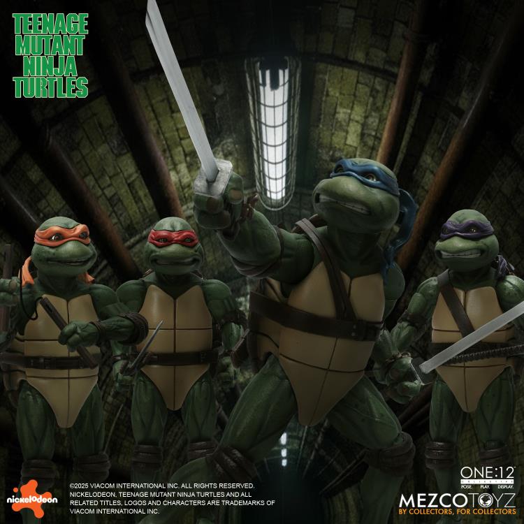 Teenage Mutant Ninja Turtles (1990) One:12 Collective Action Figure Boxed Set Gallery Image 13