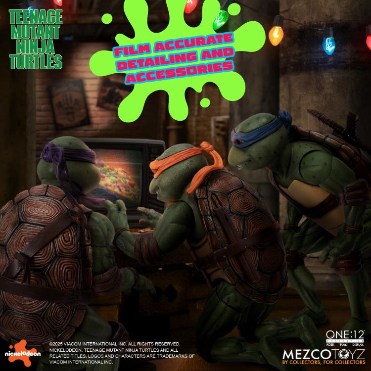 Teenage Mutant Ninja Turtles (1990) One:12 Collective Action Figure Boxed Set Gallery Image 14