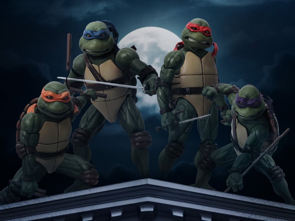 Teenage Mutant Ninja Turtles (1990) One:12 Collective Action Figure Boxed Set Gallery Image 1
