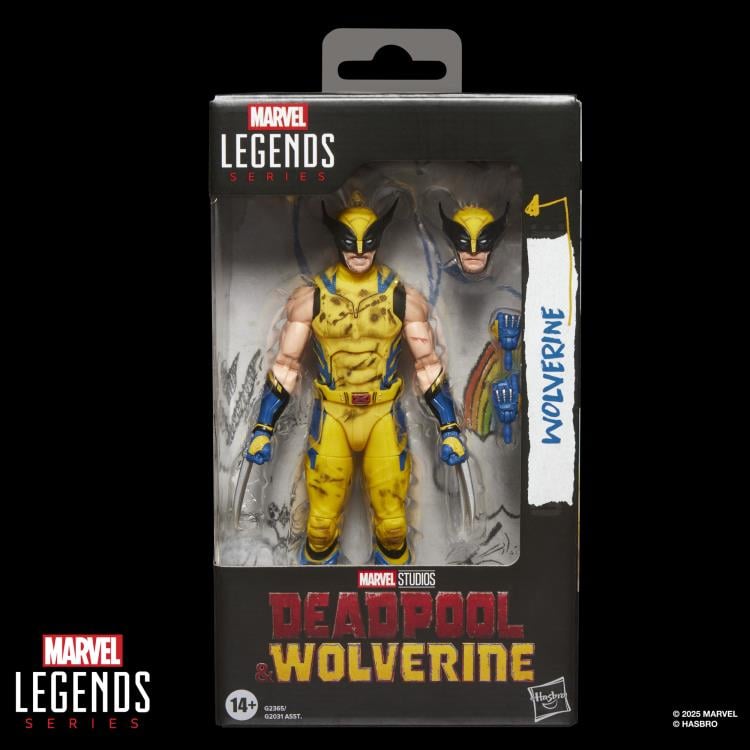 Deadpool & Wolverine Marvel Legends Wolverine (Sleeveless) Action Figure Gallery Image 9