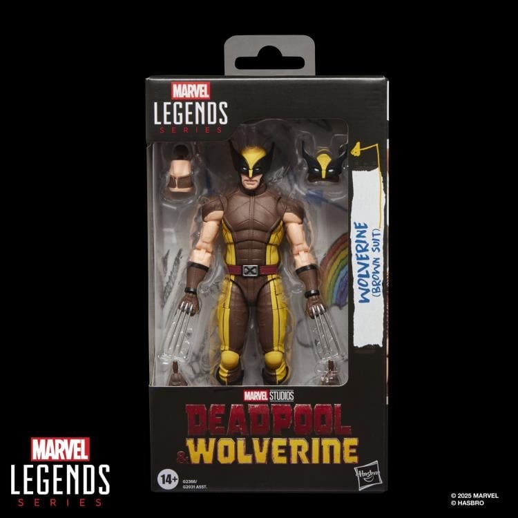 Deadpool & Wolverine Marvel Legends Wolverine (Brown Suit) Action Figure Gallery Image 10
