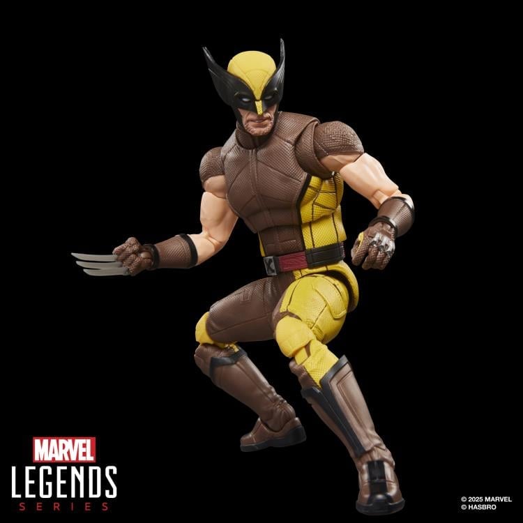 Deadpool & Wolverine Marvel Legends Wolverine (Brown Suit) Action Figure Gallery Image 4