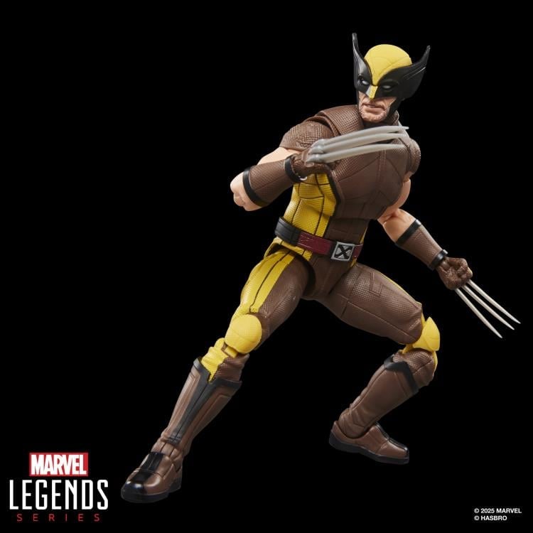 Deadpool & Wolverine Marvel Legends Wolverine (Brown Suit) Action Figure Gallery Image 5