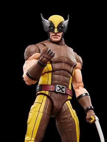 Deadpool & Wolverine Marvel Legends Wolverine (Brown Suit) Action Figure Gallery Image 2