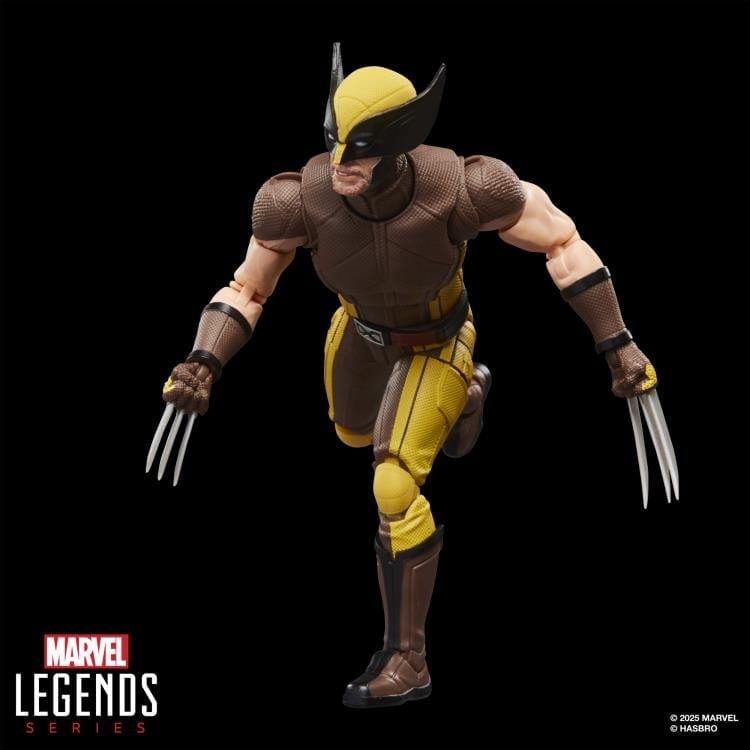 Deadpool & Wolverine Marvel Legends Wolverine (Brown Suit) Action Figure Gallery Image 7