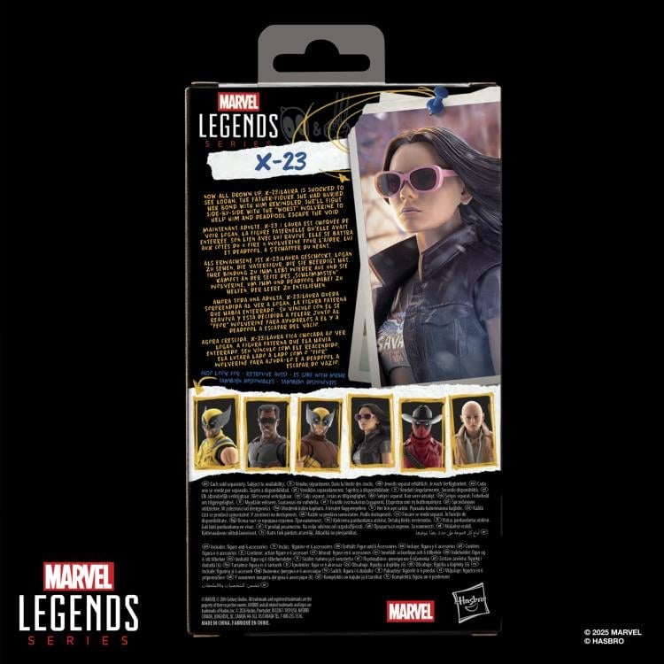 Deadpool & Wolverine Marvel Legends X-23 Action Figure Gallery Image 12