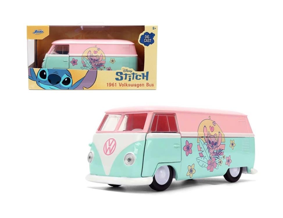 Lilo & Stitch Hollywood Rides Angel 1961 Volkswagen Bus 1/32 Scale Model Gallery Image 8