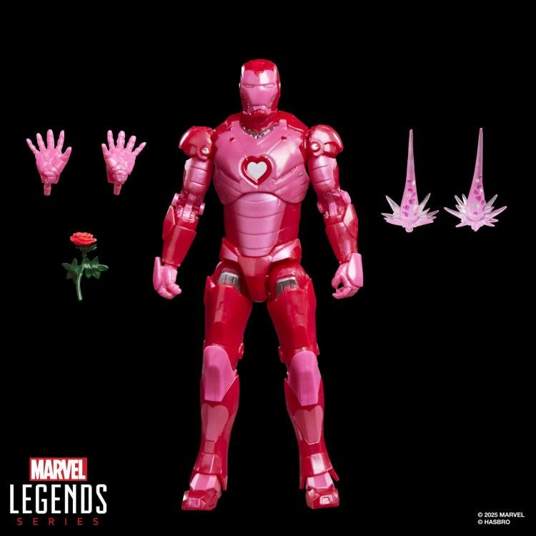 Marvel Legends I Love You 3000 Iron Man (Pink) Action Figure Gallery Image 8