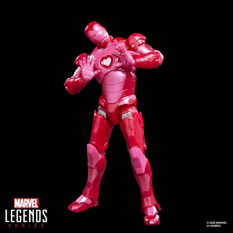Marvel Legends I Love You 3000 Iron Man (Pink) Action Figure Gallery Image 6