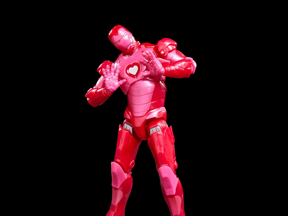 Marvel Legends I Love You 3000 Iron Man (Pink) Action Figure Gallery Image 1